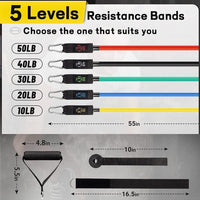 Resistance Band Set for Heavy Workout
