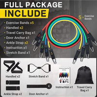 Resistance Band Set for Heavy Workout